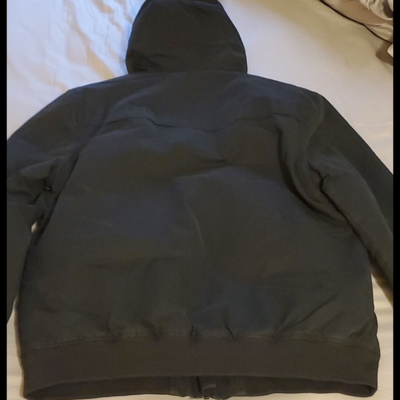 Mens Rvca Hooded Bomber Jacket - Picture 6 of 7